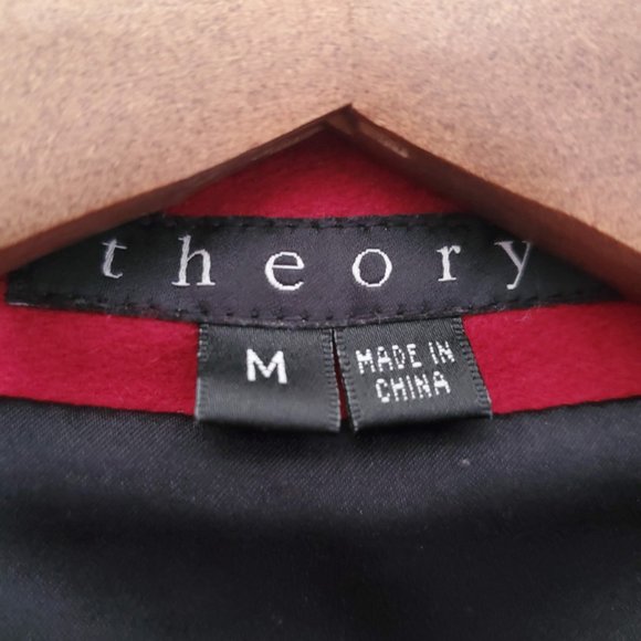 ⭐Host pick⭐ Theory | Panya Manning Wool Button Up Belted Coat - Picture 8 of 8